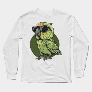 Cute Birds Owners Exotic pets Quaker Parrot Lovers Long Sleeve T-Shirt